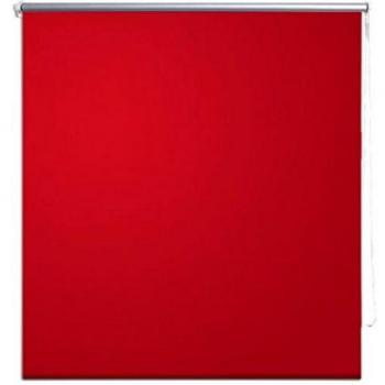 Vidaxl Red Blackout Roller Blind 40 x 100 cm