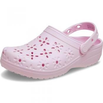 Zuecos 'Classic' Rosa – Modelo Crocs