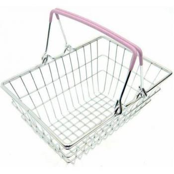 Kids Role Play Metal Shopping Basket