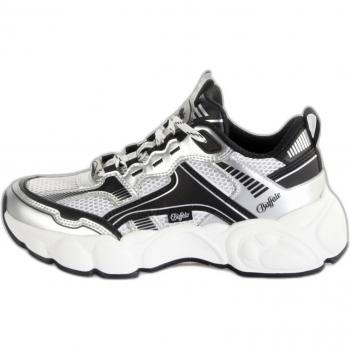 Buffalo Sneaker Cld Run Jog Silver / Black EU 38