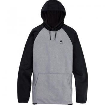 Burton Kapuzenpullover Crown Wetterfest grau/schwarz