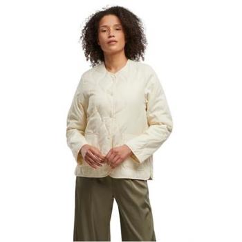 Urban Classics Damen‑Daunenjacke – Allwetter, Rundhals, sandweiß, S