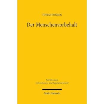 Der Menschenvorbehalt