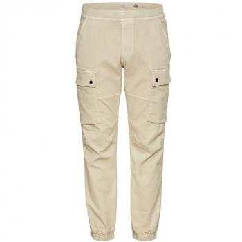 Camel Active Herren Cargohose – Beige Baumwolle, 32/30, Loose Cut