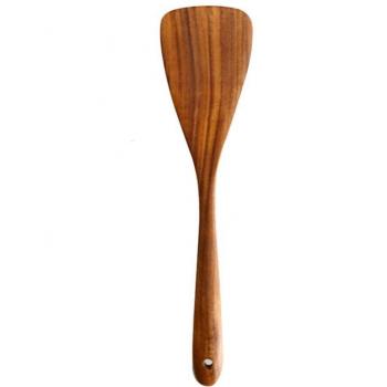 Kit Cocina Artesanal: Espátula, Cucharas, Colador y Wok de Mano