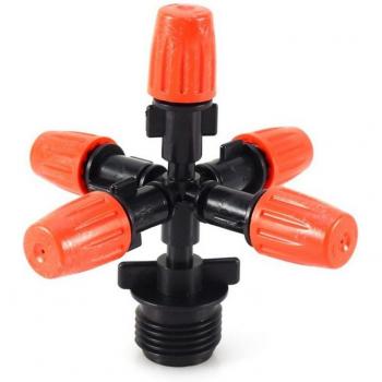 Lawn Watering Sprinkler with 5 Adjustable Nozzles