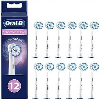 Oral-B Sensitive Clean Electric Toothbrush Head for Gentle Plaque Removal