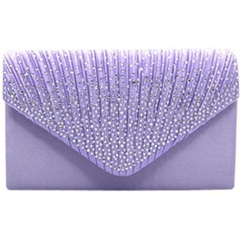 Vintage Glamour Satin Messenger
