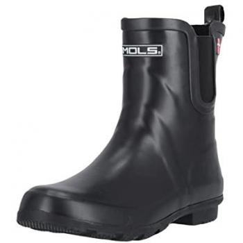 MOLS Silverwater W wasserdichte Gummistiefel Damen Schwarz