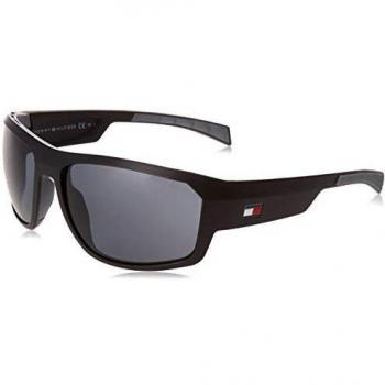Tommy Hilfiger Herren Sonnenbrille in mattem Schwarz