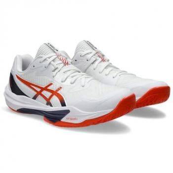 ASICS Sky Elite FF 3 MEN – Hallenschuhe – EU 41.5 – Weiß/Nova Orange Herrenmodelle