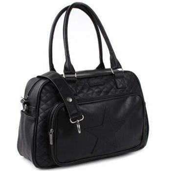 Kidzroom Schwarze Stars Wickeltasche 23 L