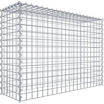Gabion en acier 100 cm x 70 cm x 30 cm