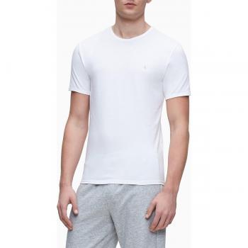 Essentieel Calvin Klein Witte T-Shirt Duo voor Mannen