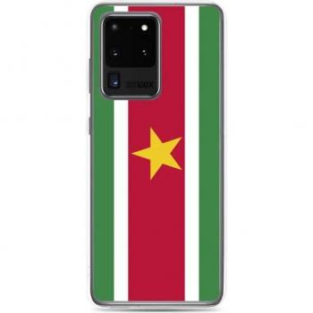 Multicolored Surinam Flag Skin for Samsung Galaxy S10 – Flexible Case