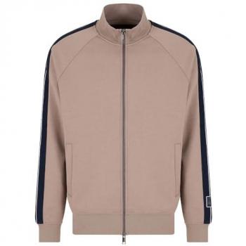 Armani Exchange Driftwood Zip-Up Sweatshirt Male L