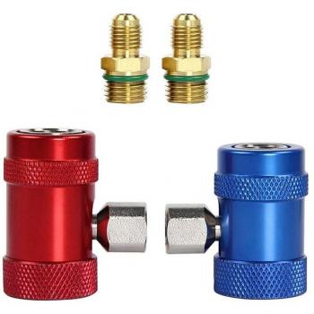 High/Low Side Quick Couplers for R1234yf Auto AC