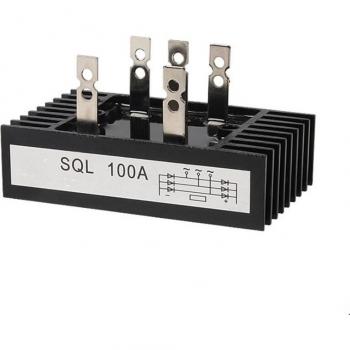 1PCS 5-Terminal Three Phase Bridge Rectifier Diode Module 100A 1600V