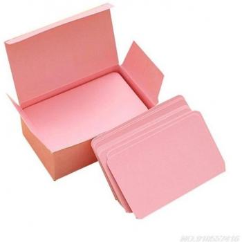 100 Green Memo Cards