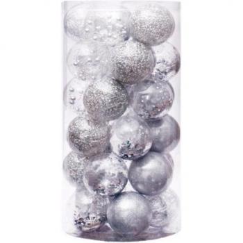 Boules d’or incassables en plastique