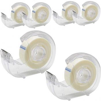 Set Salvaspazio di 6 Dispenser 33x18 mm – Ideale per Scuola e Lavoro