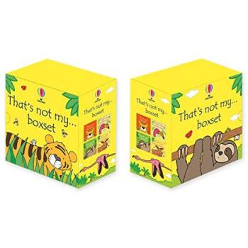 Usborne Thats Not My 4 Books Collection Box Set by Fiona Watt & Rachel Wells
