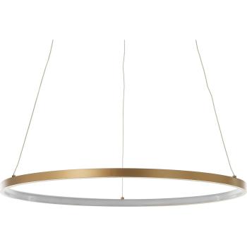 Lampadario Anello Dorato Satinato 92x60