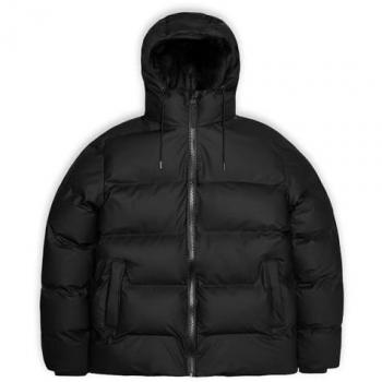 Rains Unisex Alta Puffer Jacket Black (Schwarz)