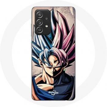 Multicolor Case for Samsung Galaxy A33 5G Dragon Ball Anime