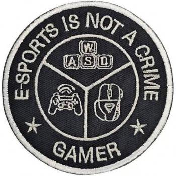 Outdoor Camping Game Badge