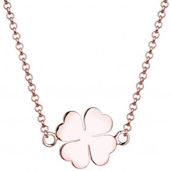 Glücksklee‑Anhängerkette ELLI – 925 Sterlingsilber, 40 cm