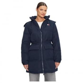 Tommy Jeans Steppjacke TJW MIDI ALASKA FAUX FUR mit Fellimitat