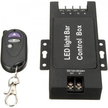 12-24V LED Light Bar Wireless Remote Control Battery Box