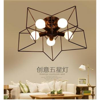 Vintage‑Ecklicht BRIGHTLLT – 5‑Punkt-Hierro-Design