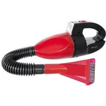 Aspirador de Coche 12V con Luz Roja y Conexión de Mechero