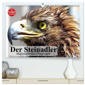 Premium Wandkalender 2025 DIN A2 quer