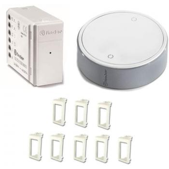 Finder 00K147: Kit Yesly 1 Relè + Pulsante Beyon 013B10