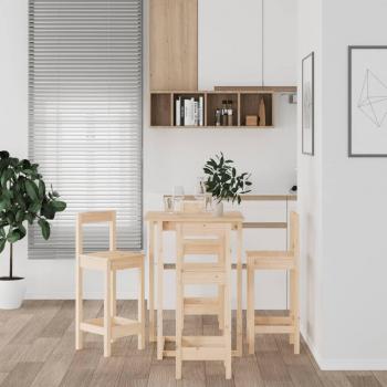 VidaXL 5 Piece Bar Set Made of Pine