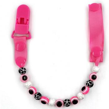 Schnuller Halter mit Augenmotiv