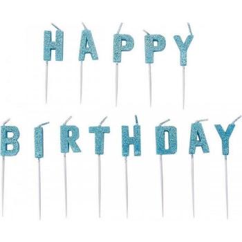 Brillanti Feste – Pacco 13 Candeli Happy Birthday