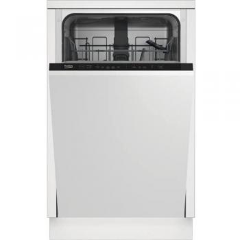 Beko DIS15020 Slimline Fully Integrated Dishwasher, 13 Place Settings