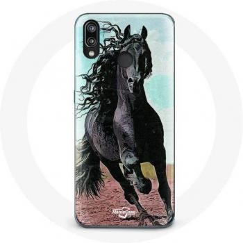 Cover per Huawei P20 Lite Nero Cavallo Frizzante