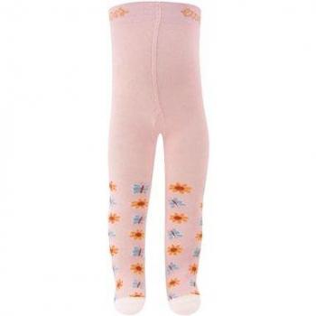 Ewers Collant con Motivo Farfalle Rosa