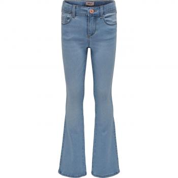 Only Flared Fit Jeans mit Knopfverschluss Modell 'ROYAL LIFE'