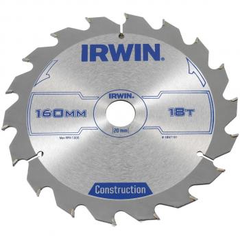 Scie Irwin 160x20 mm – lame à 18 dents (IRW1897191)