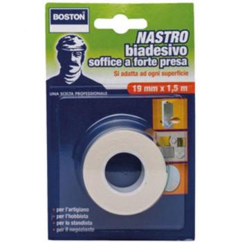 Ruban adhésif double face mousse 19mm x 1,5m