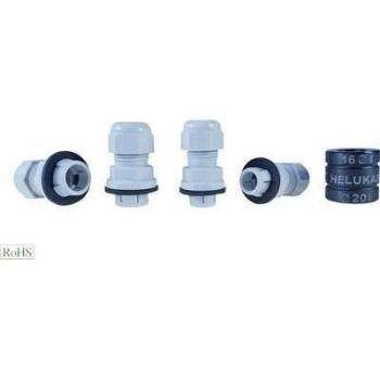 Presse-étoupe Helukabel Helutop Easy 908369 Polyamide Gris Clair