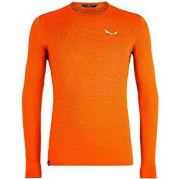 Carrot Melange Herren-Tee von Salewa – PEDROCs 2 Dry M/L/S
