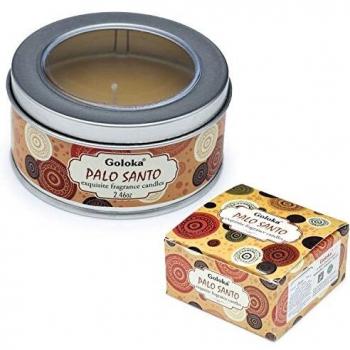 Bougie en cire de soja palo santo