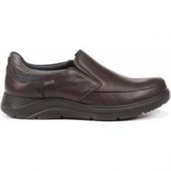 Mocasin Fluchos con suela antideslizante, color marrón